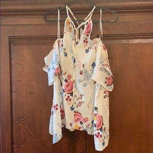 Cut out shoulder top